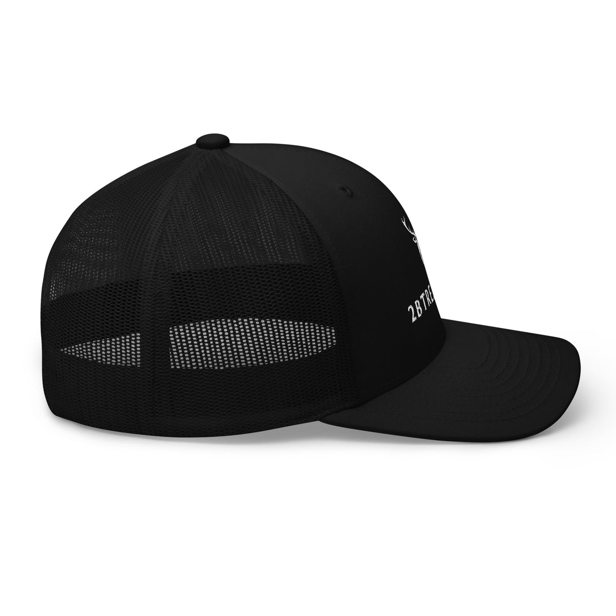 Embroidered Trucker Snapback Cap