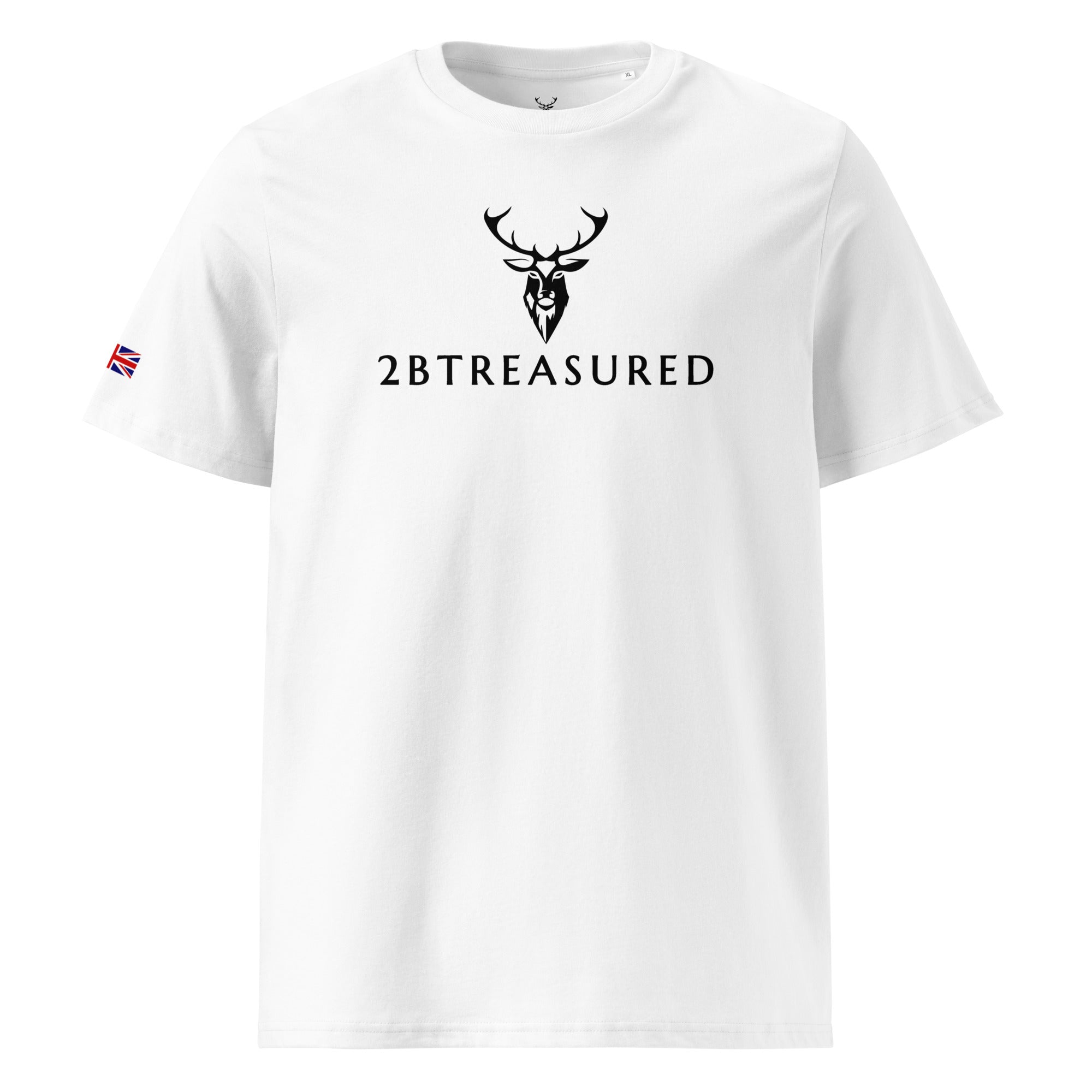 White thistle Tshirt front view 