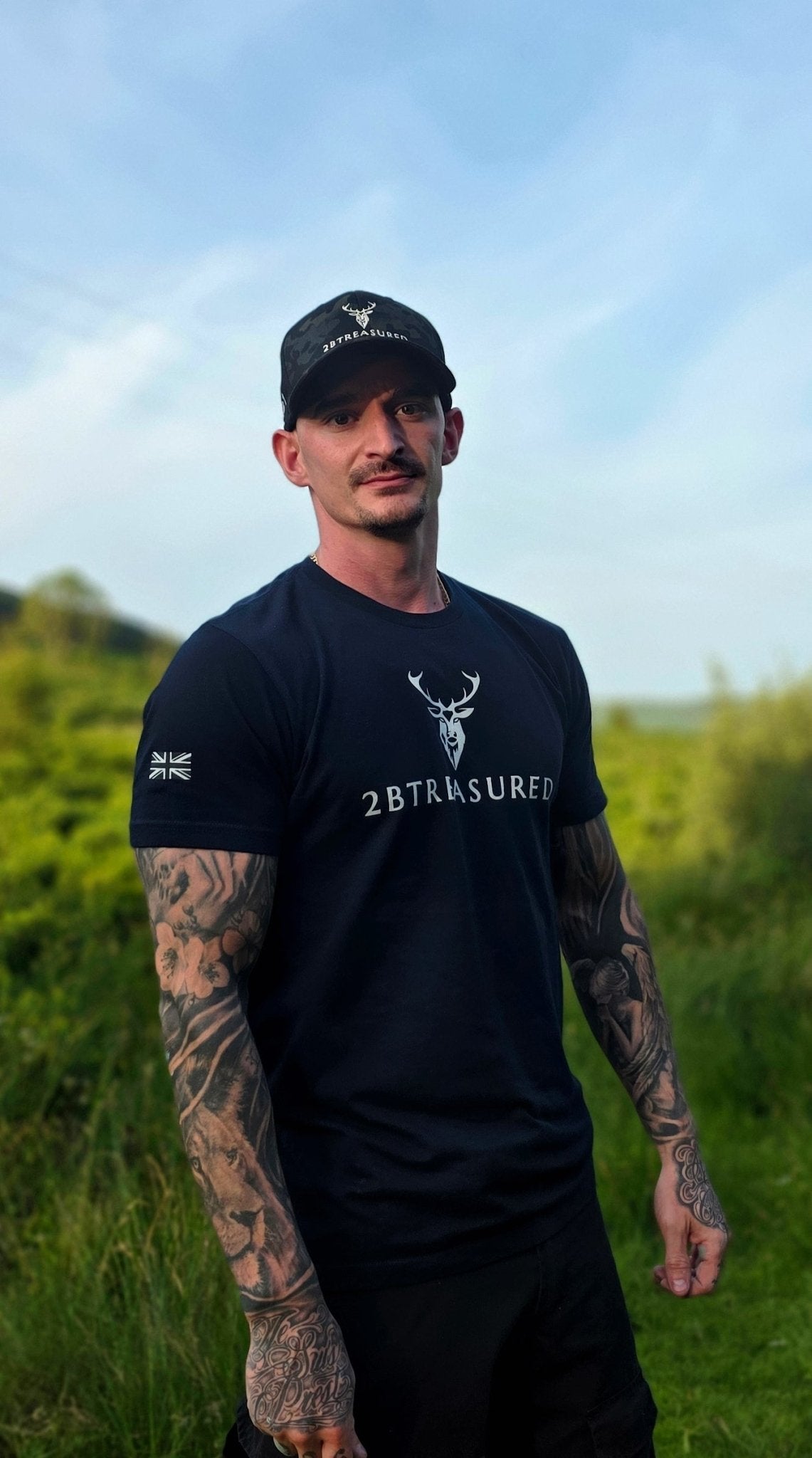 Thistle T-Shirt with British Flag