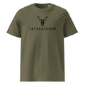 Khaki colour thistle Tshirt front view 