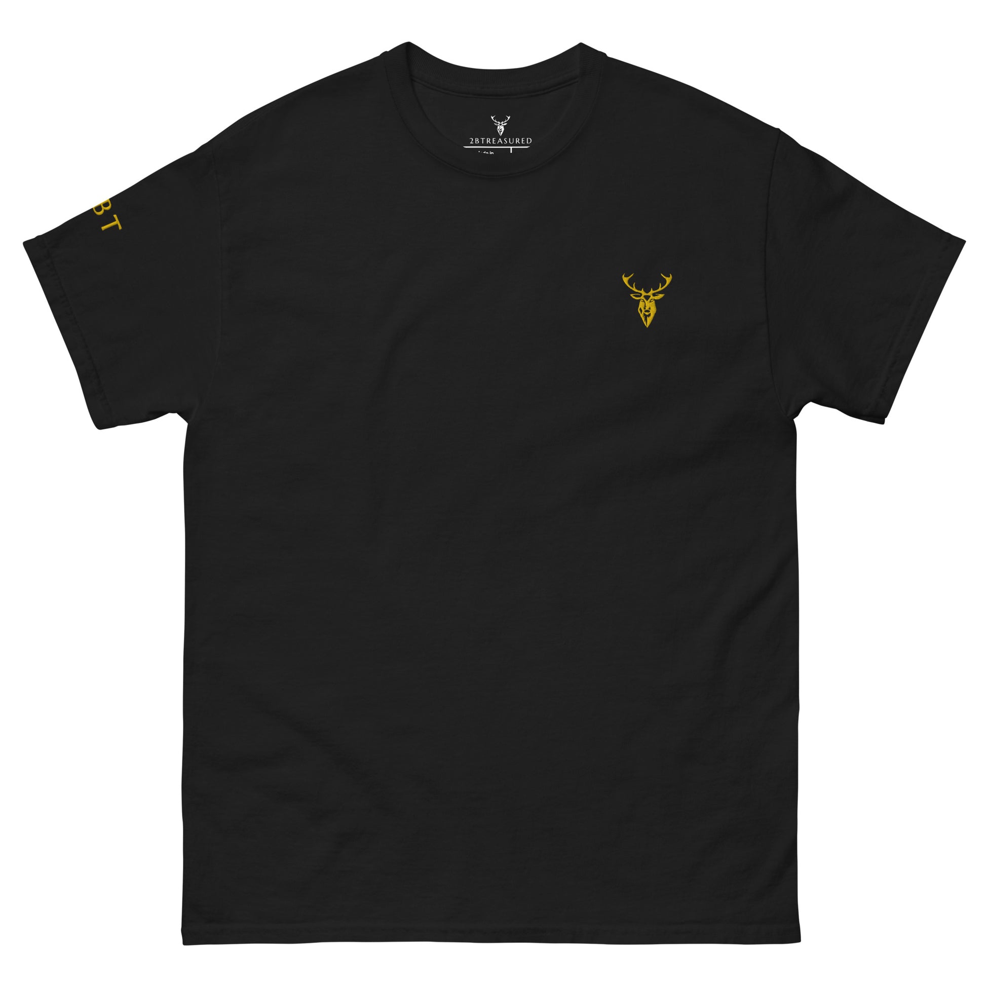 Embroidered Thistle Tshirt - 2BTreasuredUK