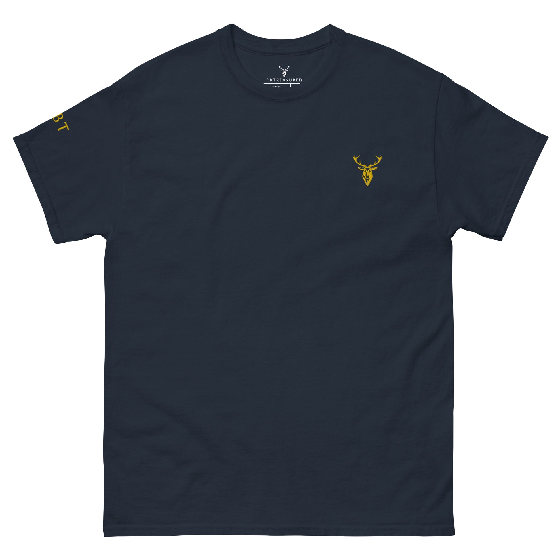 Embroidered Thistle Tshirt - 2BTreasuredUK