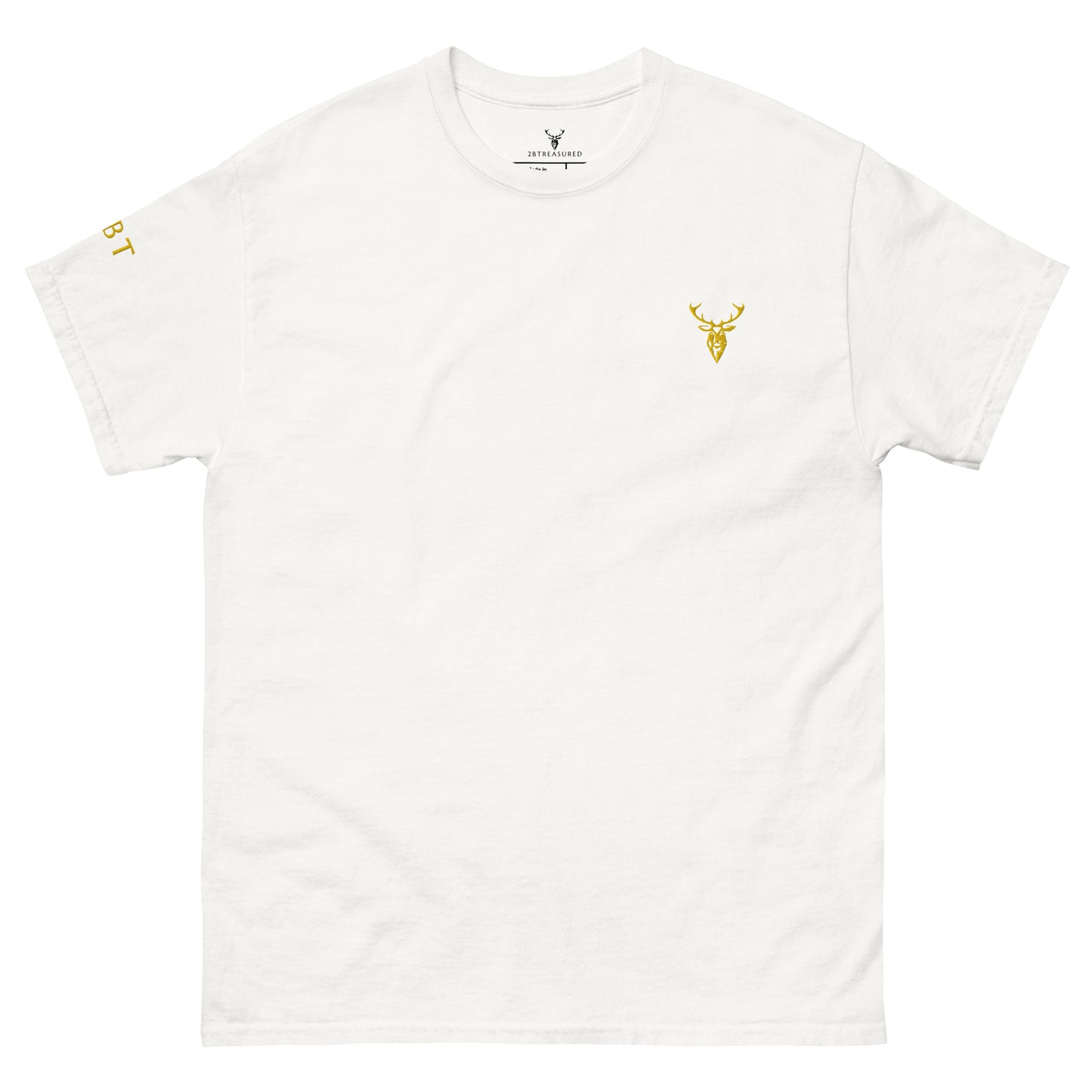 Embroidered Thistle Tshirt - 2BTreasuredUK