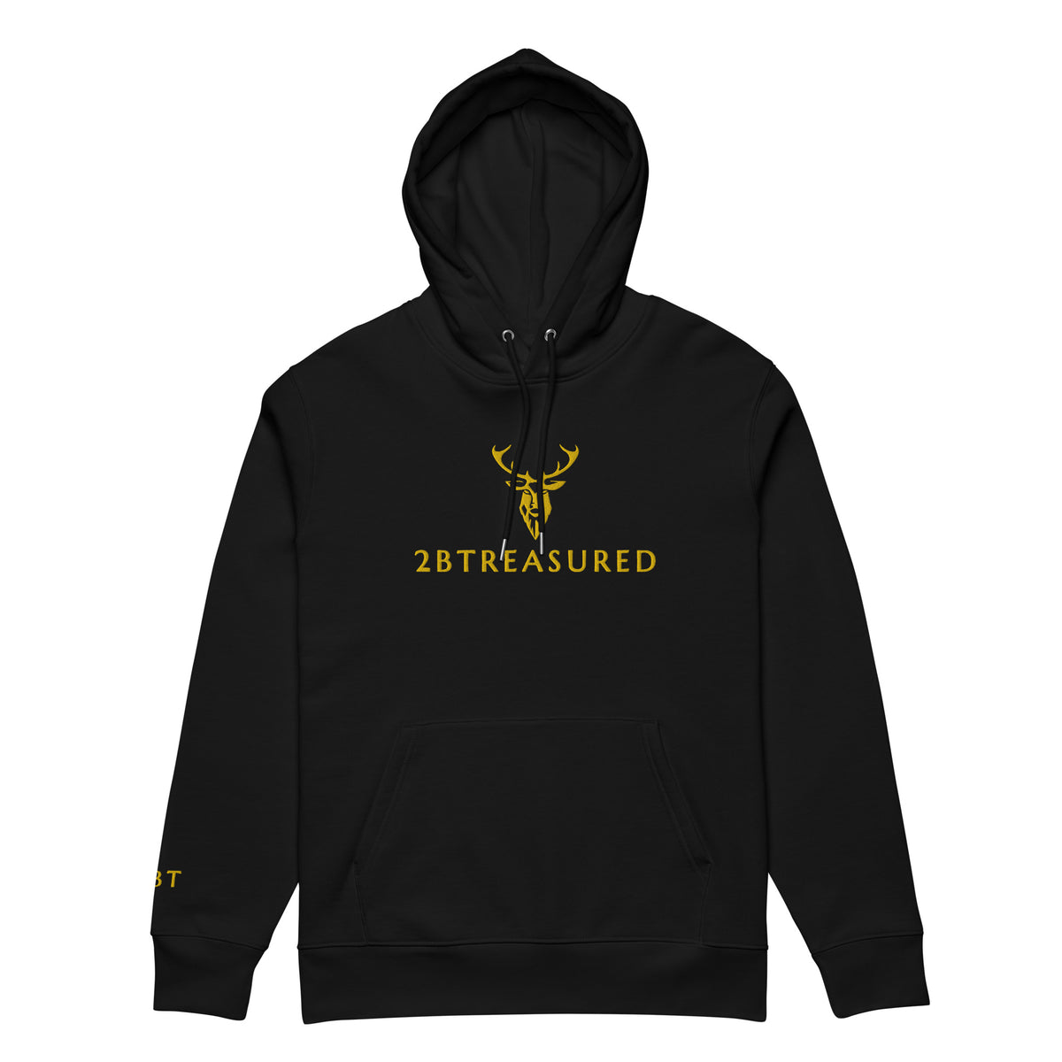 Embroidered Essential Cotton Hoodie GB