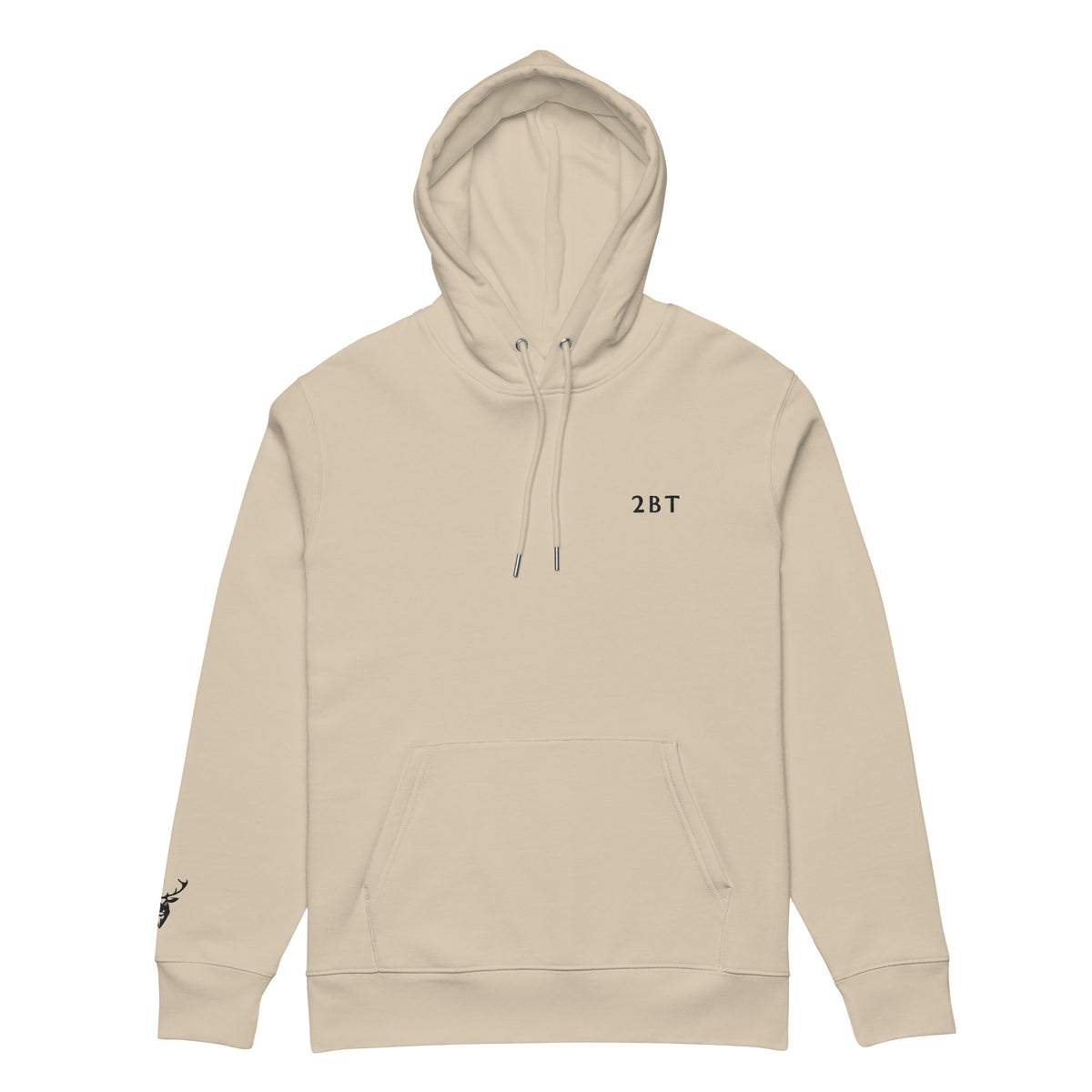 Embroidered Essential Cotton Hoodie