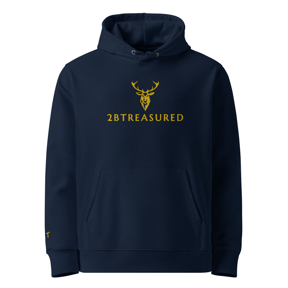 Embroidered Essential Cotton Hoodie GB