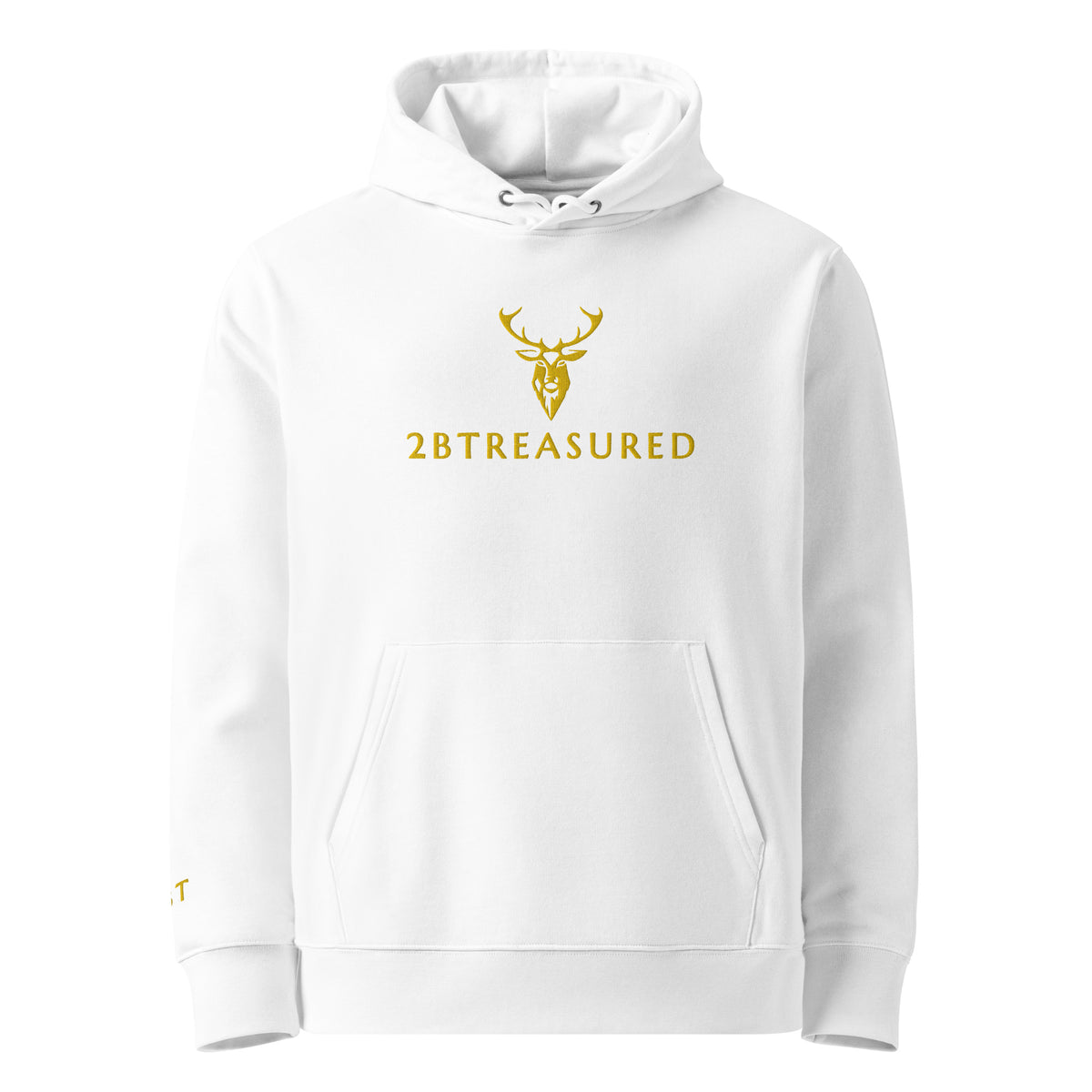 Embroidered Essential Cotton Hoodie GB