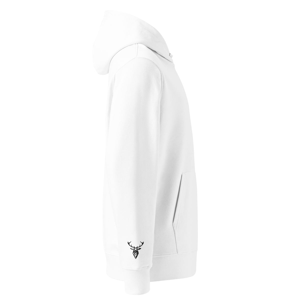 Embroidered Essential Cotton Hoodie