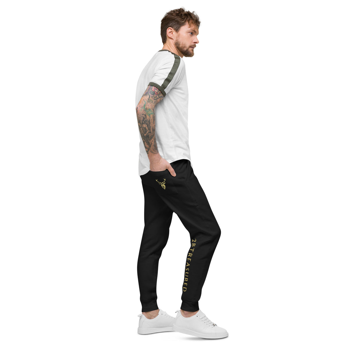 Mens Cotton Fleece Joggers