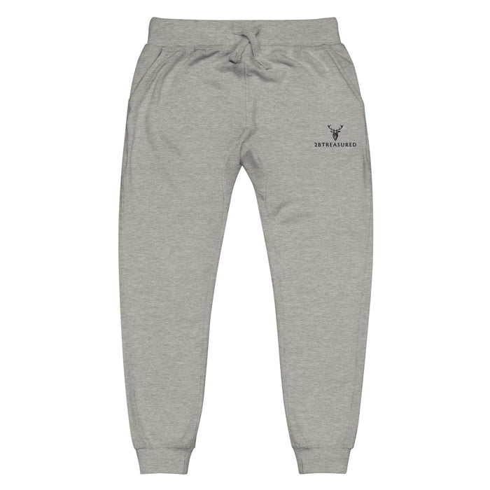 Embroidered Mens Cotton Fleece Joggers