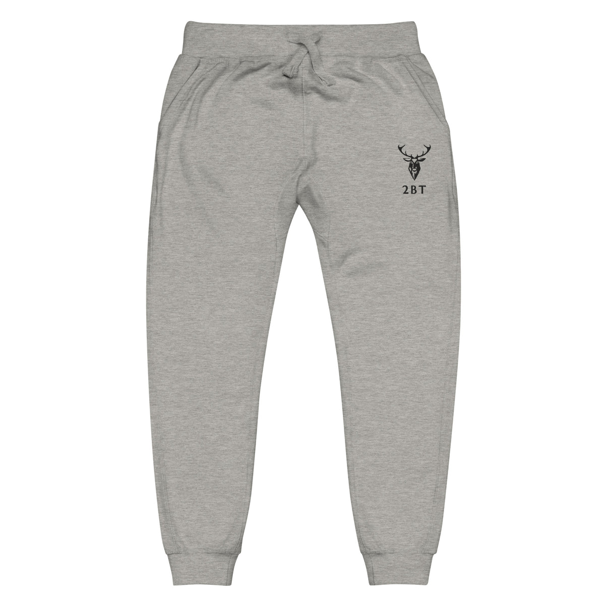 Embroidered Mens Cotton Fleece Joggers