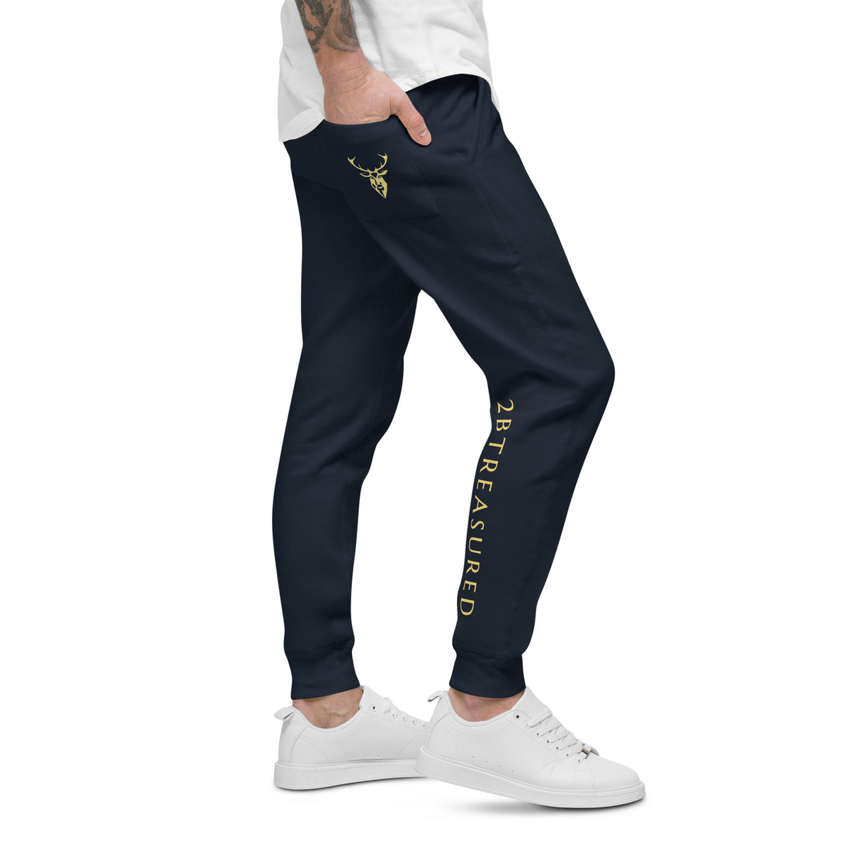 Mens Cotton Fleece Joggers