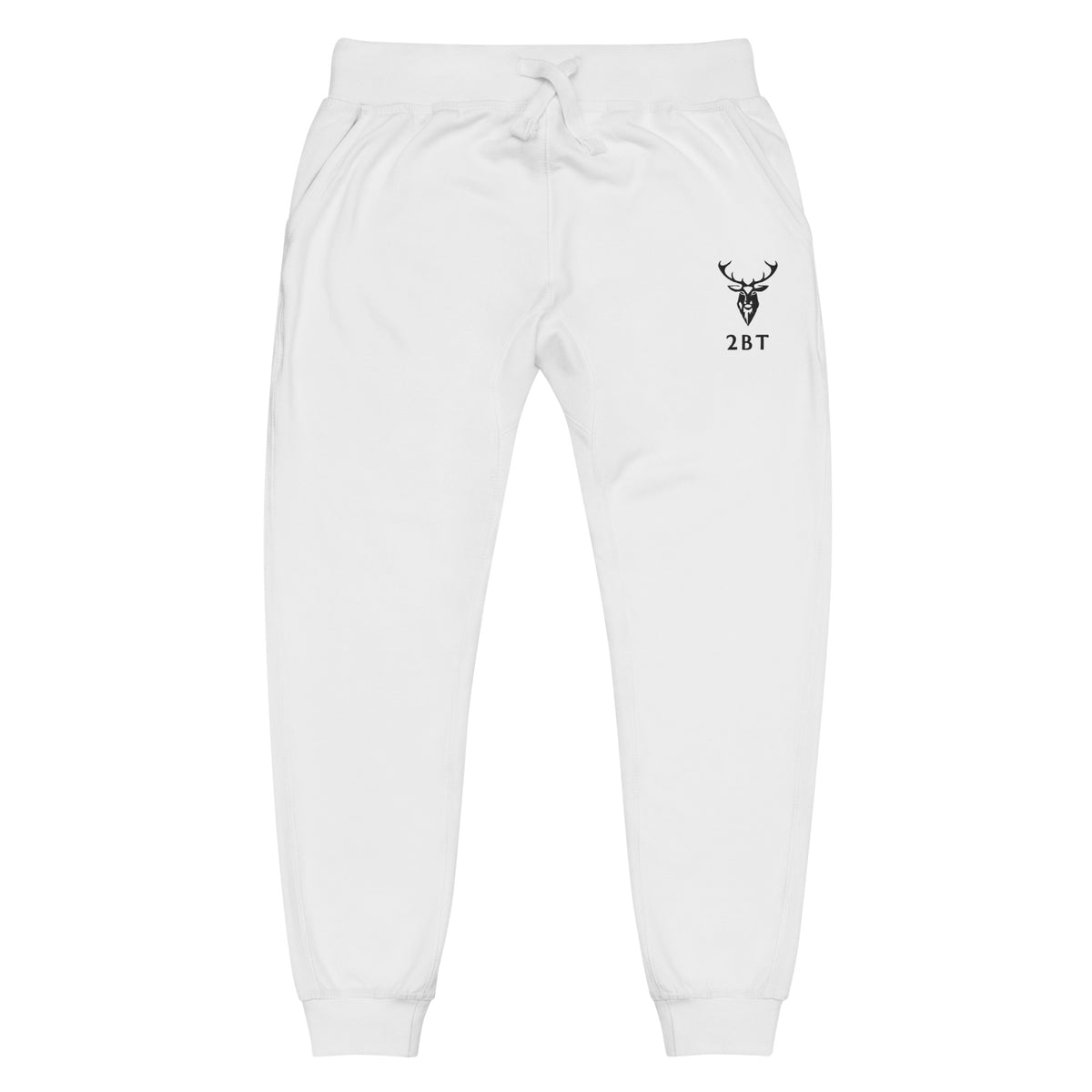 Embroidered Mens Cotton Fleece Joggers