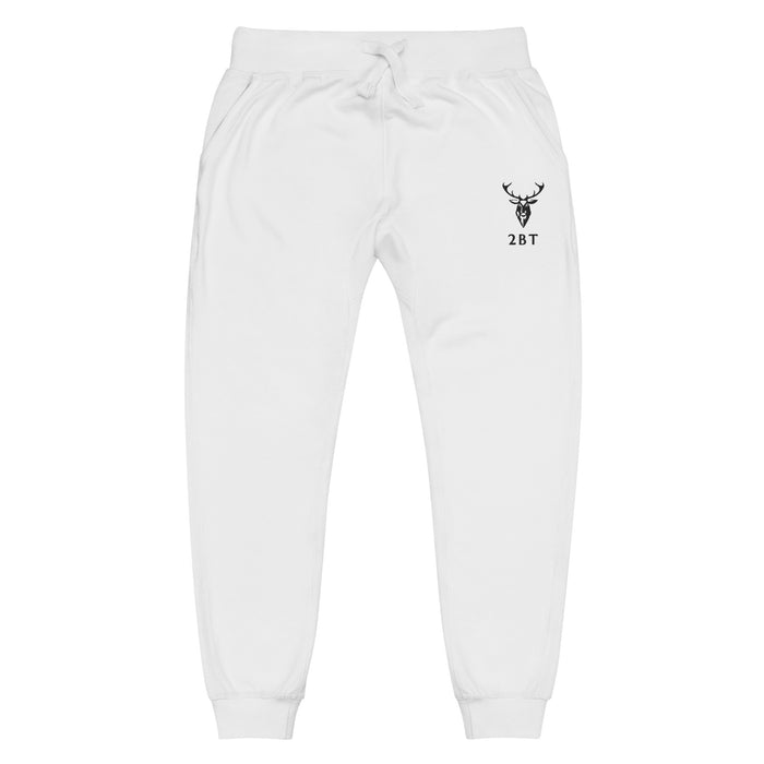 Embroidered Mens Cotton Fleece Joggers